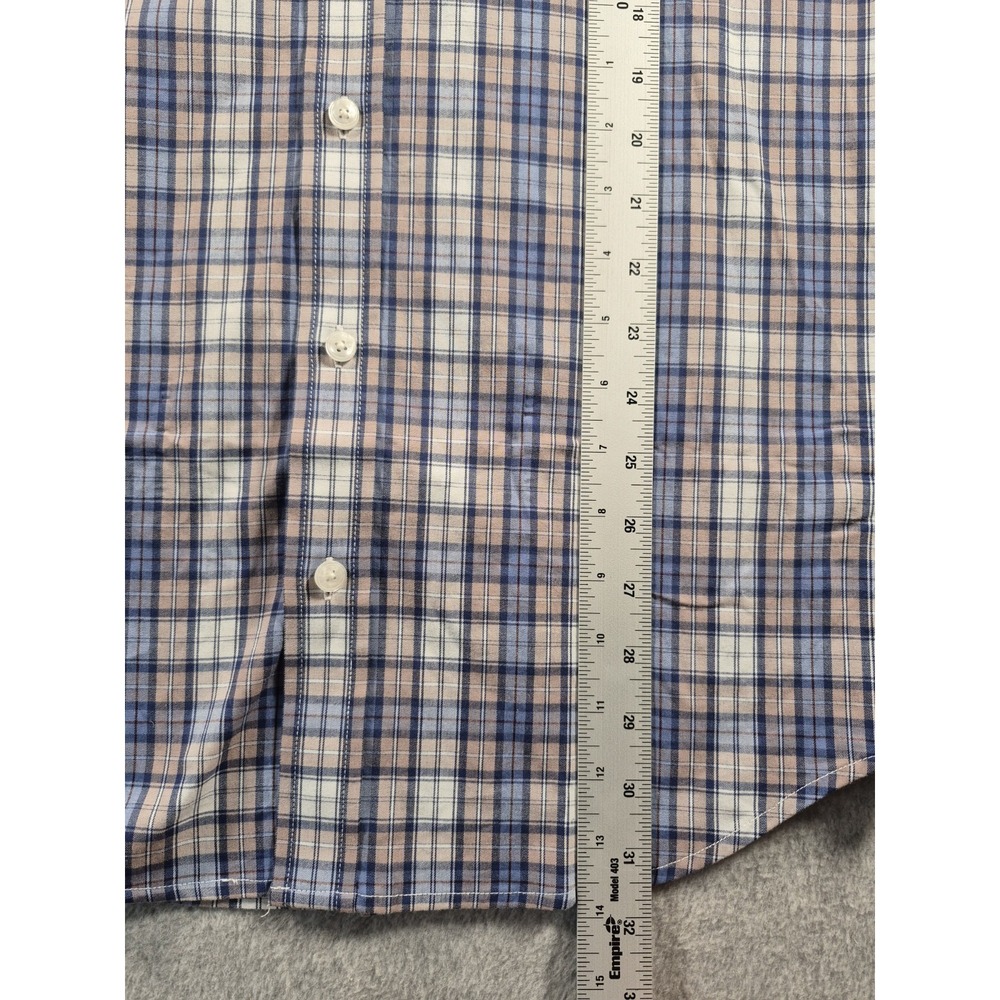 Holderness & Bourne Shirt Mens Medium The Andrews Tailored Fit Stretch Plaid - Picture 6 of 7